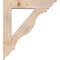 Ekena Millwork Funston Traditional Smooth Bracket w/ Offset Brace, Douglas Fir, 7 1/2"W x 36"D x 40"H BKT0806X36X40FST01SDF - alternate 2